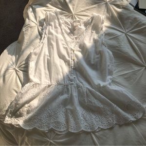 Darling Eyelet Cotton Pajama Set